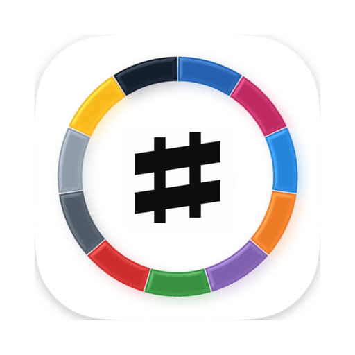 The Session™ Key app icon, a ring of twelve colored segments around a white center with a sharp sign.